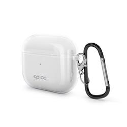 Epico Transparent Cover Airpods 3 - bílá transparetní