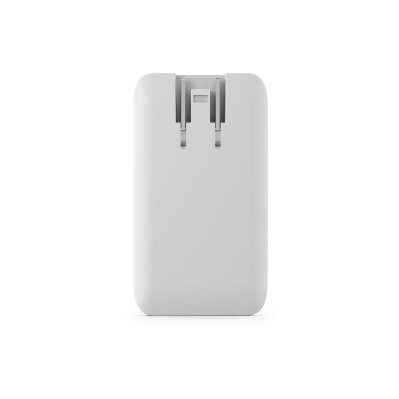Epico Travel UltraBoost Flat GaN 65W síťový adaptér EU65 | 2× USB-C, 1× USB-A | bílá | zástrčky pro EU, UK, AU & US