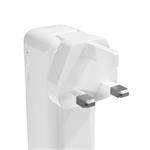 Epico Travel UltraPack 2v1 5000mAh Power Bank a sieťová nabíjačka ET30 - biela