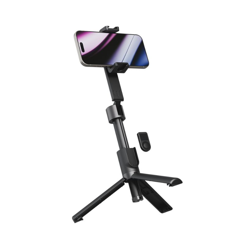 Epico Tripod Mag+ Selfie Stick - čierny