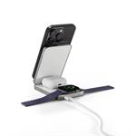 Epico UltraBase 4v1 8000mAh Skladacia powerbanka a bezdrôtový nabíjací stojan EF50 | biela