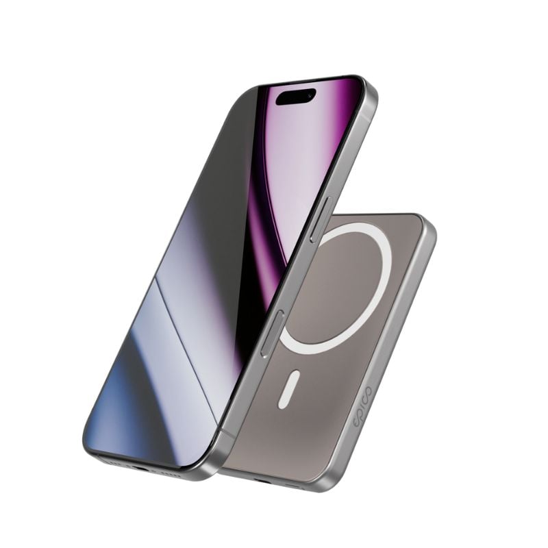 Epico UltraPack 5000mAh Mag+ Wireless Power Bank EM45 - titanová