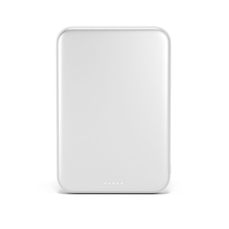 Epico UltraPack Qi2 25W 10000mAh hliníková Mag+ bezdrátová powerbanka EM75 | stříbrná | MagSafe kompatibilní