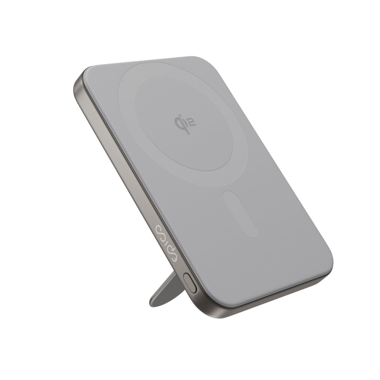 Epico UltraPack Qi2 Slim 5000mAh Alu Mag+ EM51 bezdrátová powerbanka - titanová