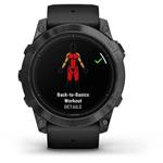 Epix™ Pro (Gen 2) – Standard Edition | 51 mm Gray/ Black Silicone Band