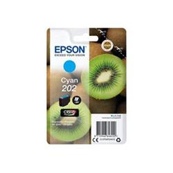 Epson 202 Cyan, azúrová - originálne C13T02F24010