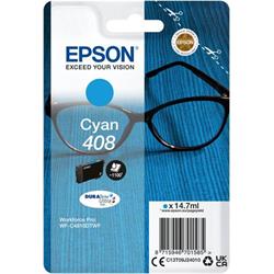 Epson 408 - azúrová - originálna - atramentová kazeta