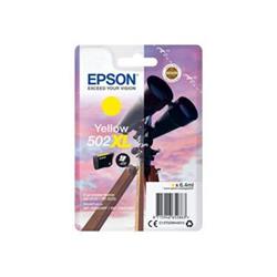 Epson 502XL Yellow, žlutá - originální