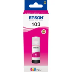 Epson EcoTank 103 Magenta, purpurová C13T00S34A