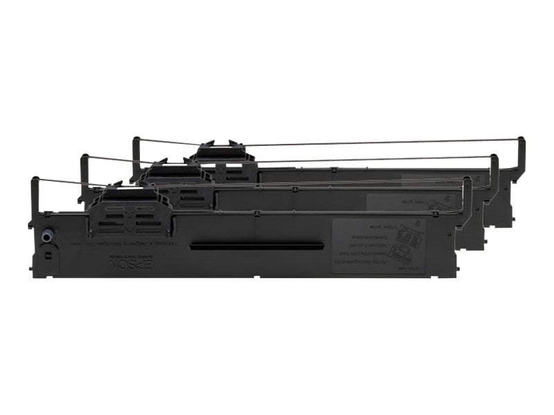 Epson farbiaca páska čená trojbalenie S015339 PLQ-20, PLQ-20M C13S015339