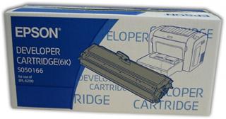 Epson S050166 Black toner (až 6000 stran) pro EPL-6200, EPL-6200N - originální