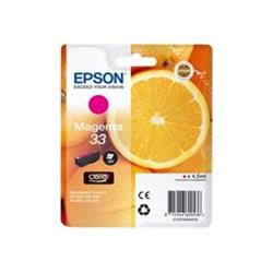 Epson Singlepack 33 Claria Ink T3343 purpurová - originální C13T33434012 - Cartridge inkoustové
