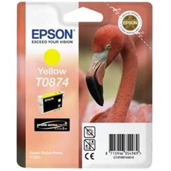 Epson T0874 Yellow Ultra Gloss High-Gloss 2 pro Stylus Photo R1900 - originální