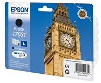 Epson T7031 L Black, až 1200 stran, pro série WP4000/4500 (WP-4015,WP-4025,WP-4515,WP-4525,WP-4535,WP-4545) - originální C13T70314010 - Cartridge inkoustové