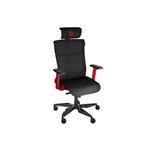 Ergonomická herná stolička Genesis Astat 700, čierna a červená