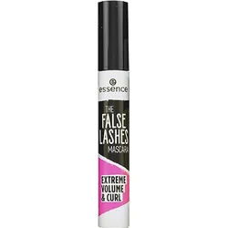 Essence The False Lashes Extreme Volume & Curl řasenka pro efekt umělých řas Black 10 ml