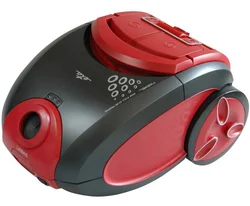 ETA 0861 90000 vysavač NOBEL, červená metalíza, 1250W/400W, 3l ,sedminásobná HEPA filtrace, nízká spotřeba