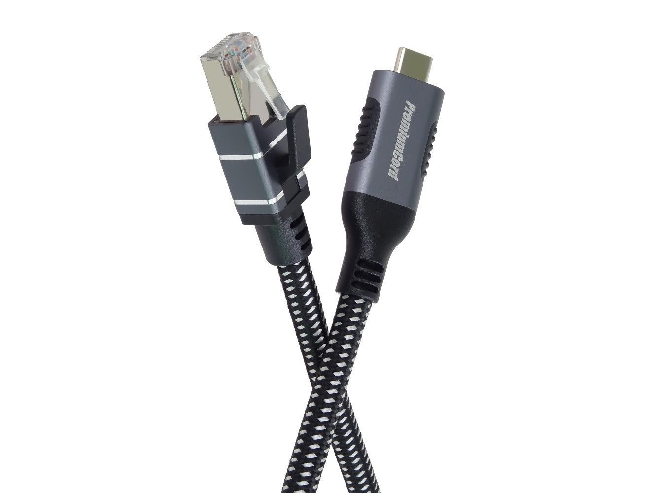 Ethernetový kabel USB-C -> LAN RJ45 10/100/1000 MBIT délka 3m
