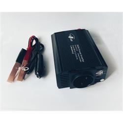 Eurocase měnič napětí DC/AC, 12V/230V, 300W, USB