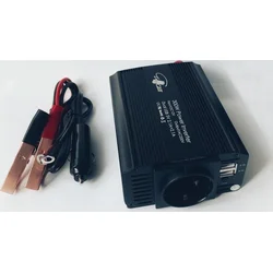 Eurocase měnič napětí DC/AC, 300W, USB