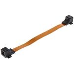 EuroLan Okenní průchodka RJ-45/RJ45 měděný pásek