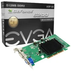 EVGA e-GeForce 6200 AGP 512MB DDR2