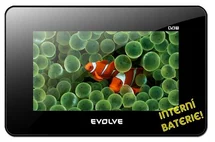 EVOLVE 8" multimediální LCD TV EVOLVE Twist s DVB-T tunerem a interní baterií