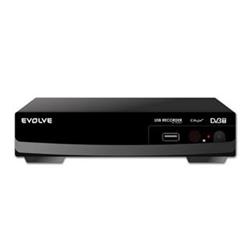 EVOLVE DVB-T rekordér Electra se záznamem na USB disk (DivX+české/slovenské titulky, MP3, JPEG, TimeShift) DT-1506