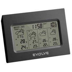 EVOLVE Meteostanice Revolution EMC437 s aktualizací doplňkových dat z Internetu + bezdrátové čidlo