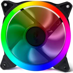 EVOLVEO 12RR ventilátor 120mm, RGB ring, 4pin