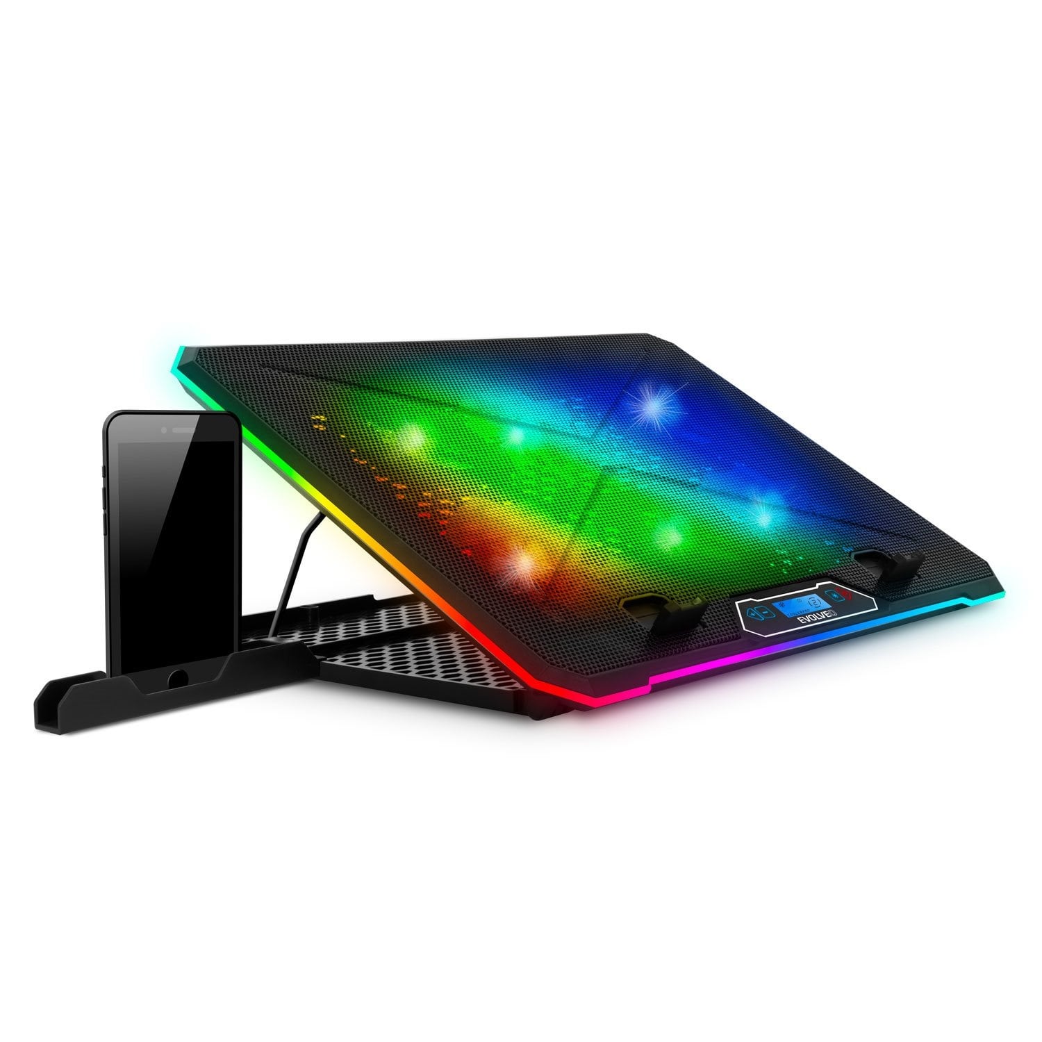 EVOLVEO Ania 9RGB, chladící podložka pod notebook