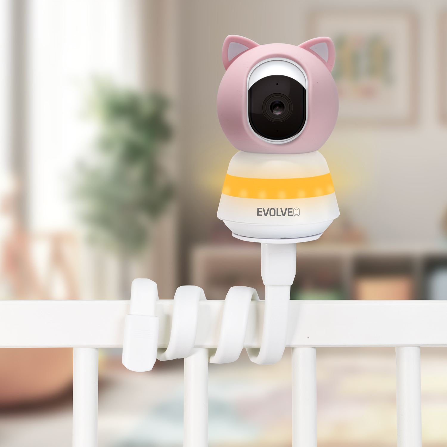 EVOLVEO Baby Monitor LUX ružový