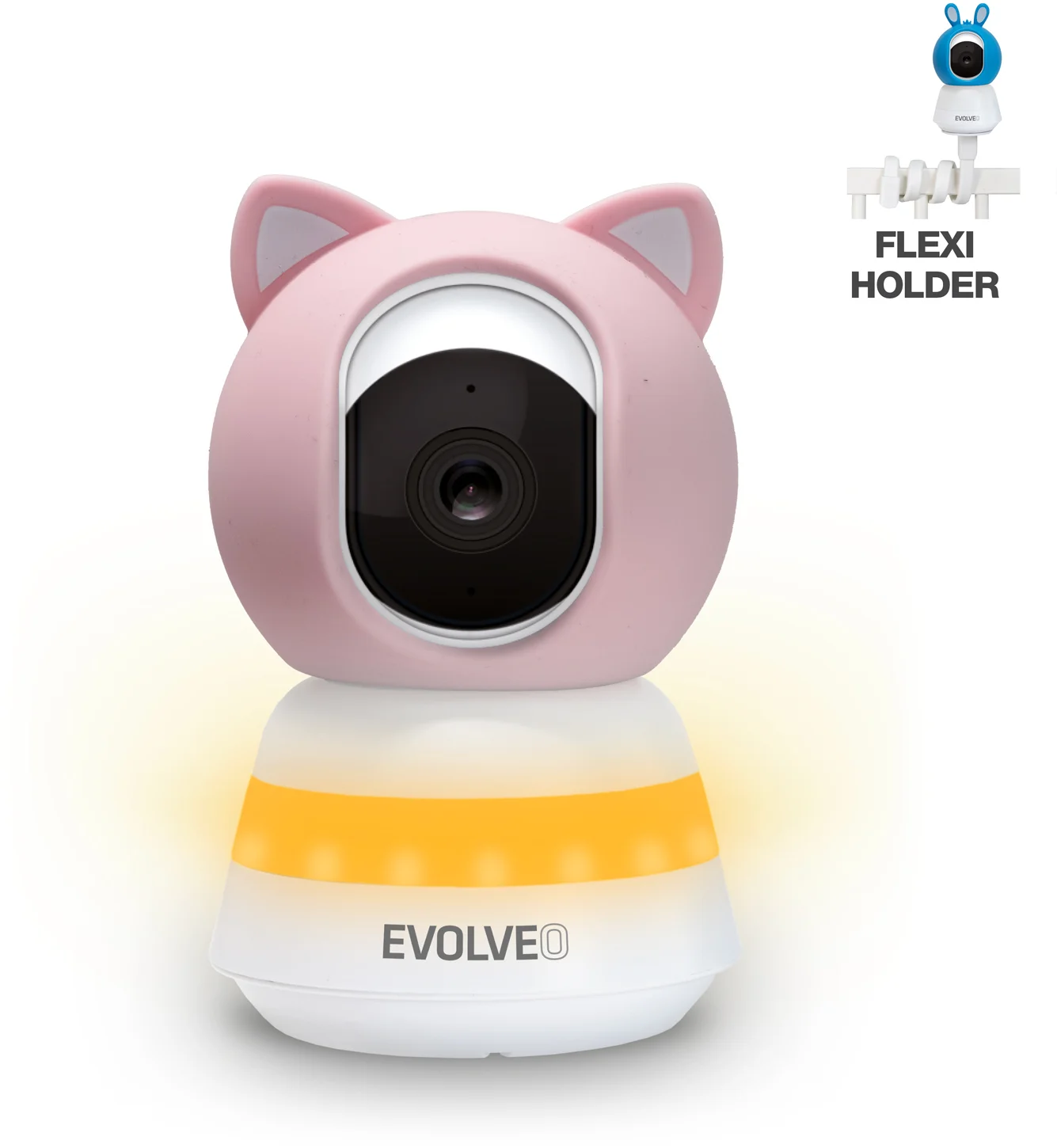 EVOLVEO Baby Monitor LUX ružový