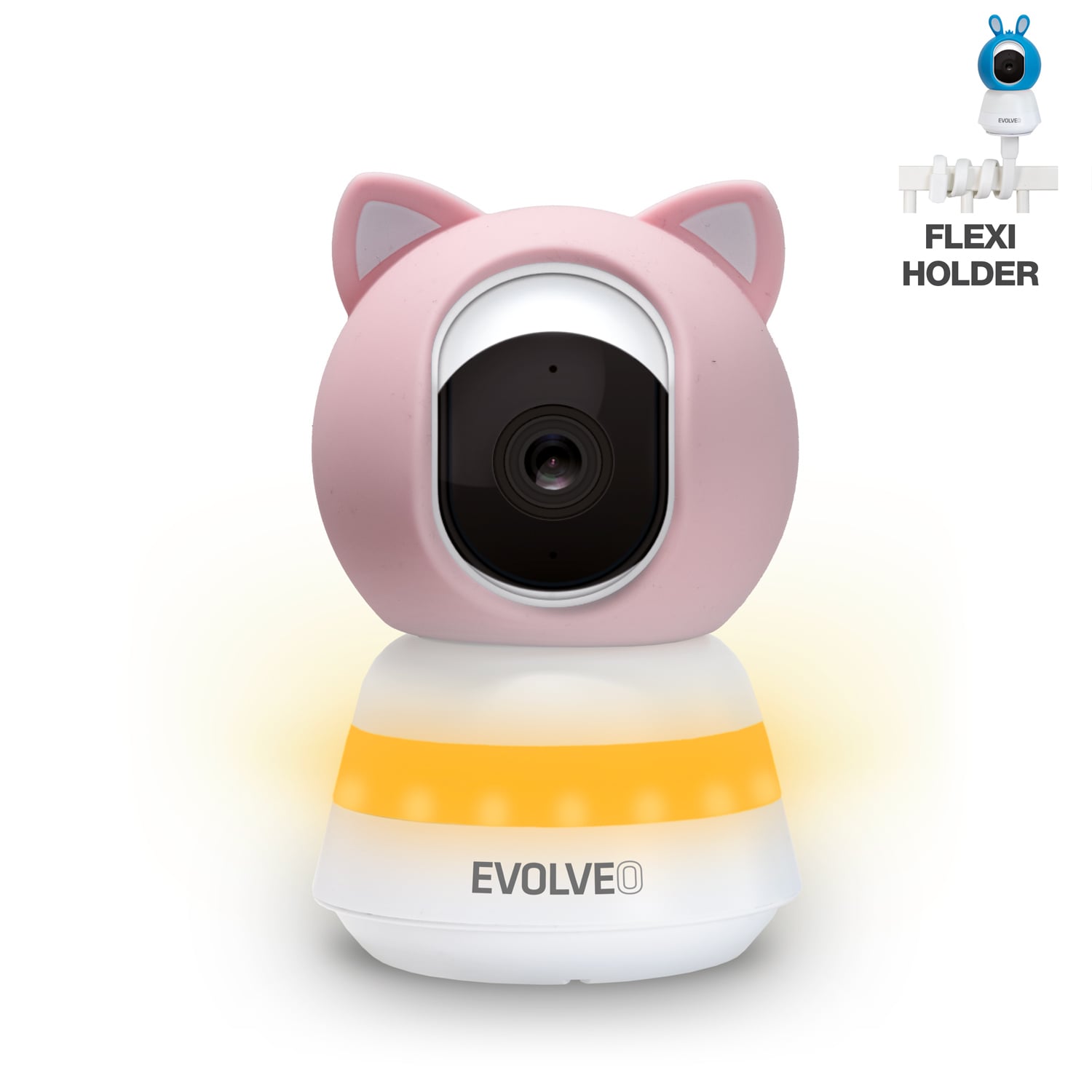 EVOLVEO Baby Monitor N5 růžový