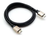 EVOLVEO Certifikovaný HDMI - HDMI M/M kábel XXtremeCord 2m (1.4, 3D,kontakty pozlac. 24K zlatom,TrippleShield) XXTR2M