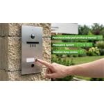 EVOLVEO DoorPhone ID-1, dvojvodičový videotelefón s podporou RFID, odtlačkov prstov a kamery ONVIF