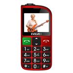 EVOLVEO EasyPhone FL červený