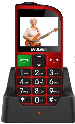 EVOLVEO EASYPHONE FM červený EP-800-FMR