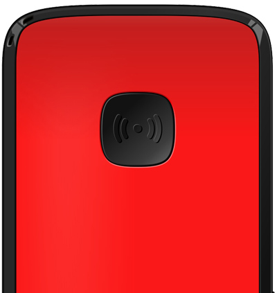 EVOLVEO EasyPhone ID červená
