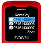 EVOLVEO EasyPhone ID červená