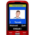 EVOLVEO EasyPhone XO červený