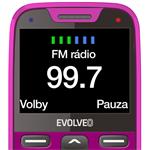 EVOLVEO EasyPhone XR ružový