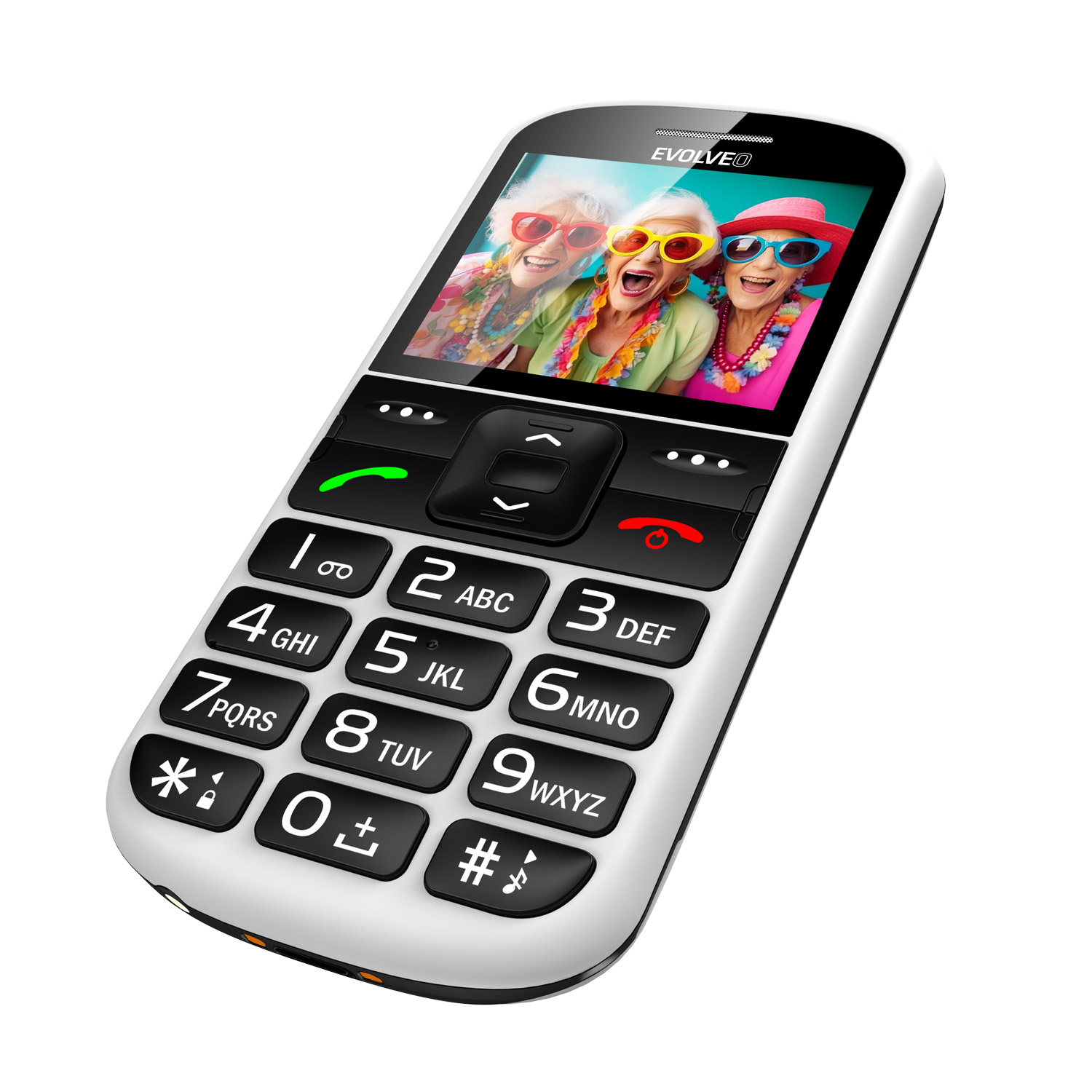 EVOLVEO EasyPhone XS biely