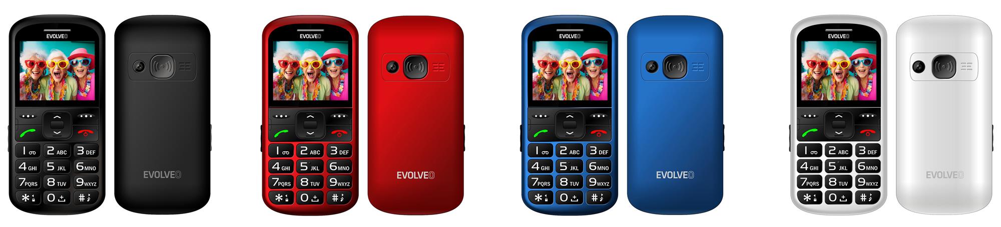 EVOLVEO EasyPhone XS čierny