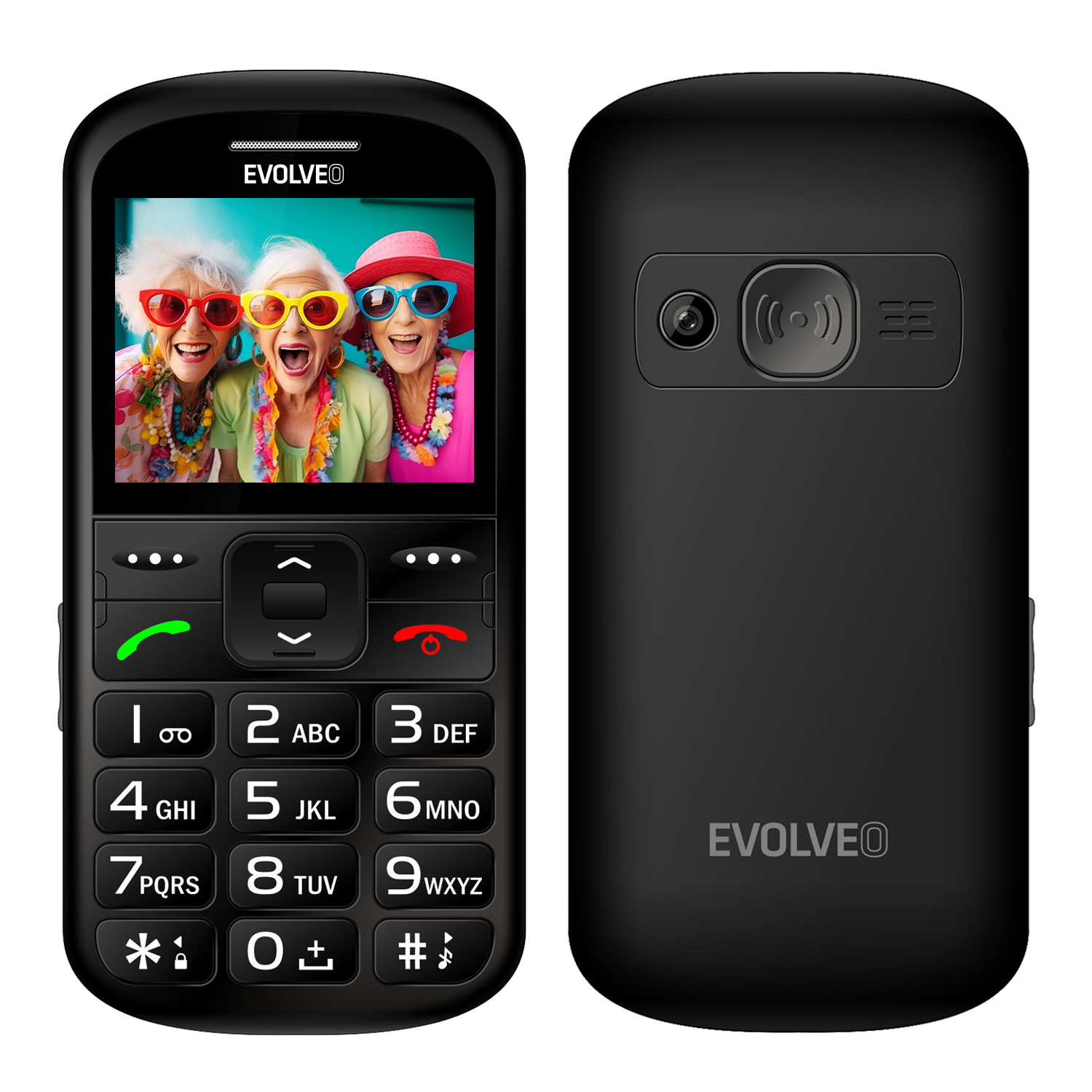 EVOLVEO EasyPhone XS čierny