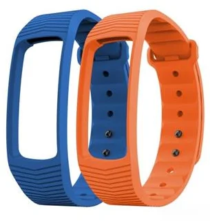 EVOLVEO FitBand B3, náhradní barevné pásky, 1x modrá a 1x oranžová barva