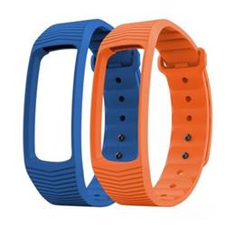 EVOLVEO FitBand B3, náhradní barevné pásky, 1x modrá a 1x oranžová barva