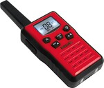 EVOLVEO FreeTalk 2W, PMR vysielačka s výkonom 0,5 a 2 W, červeno-čierna