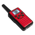EVOLVEO FreeTalk 2W, PMR vysílačka s výkonem 0,5 a 2W, červenočerná