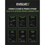 EVOLVEO G1200, 1200W, 80+ GOLD, ATX 3.1, PCIe 5.1, modulárny